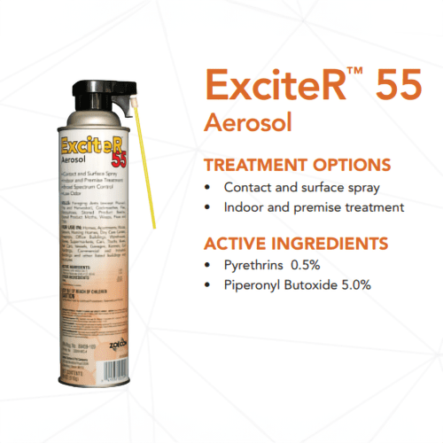 ExciteR 55 Aerosol 18 oz info sheet 1