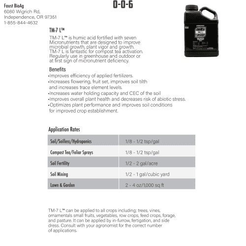 TM 7 L Tech Sheet 1