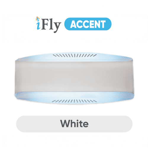 iFly Accent Trap White with text